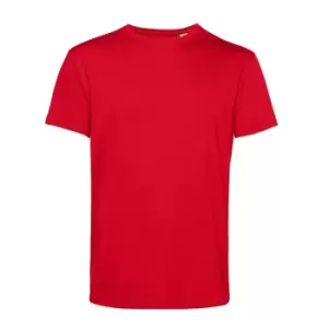 B&C Mens Organic E150 T-Shirt (XL) (Red)