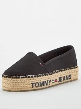 Tommy Jeans Surplus Espadrilles - Black