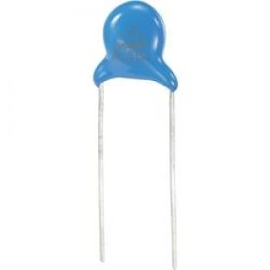 Ceramic disc capacitor Radial lead 1500 pF 400 V AC