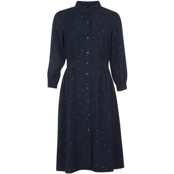 Barbour Merlin Dress - navy print NY73