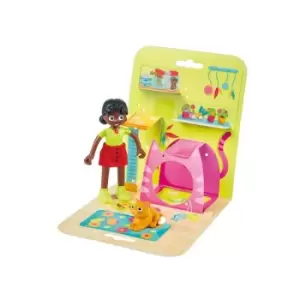 Hape Dolls House & Furniture Display Playset