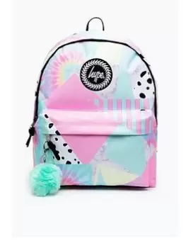 Hype Pastel Collage Backpack