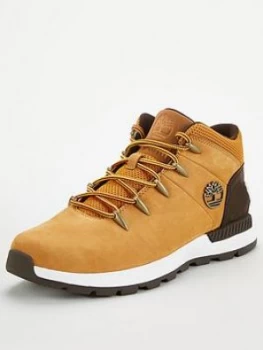 Timberland Sprint Trekker Mid Boots, Brown, Size 7, Men