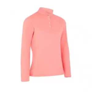 Callaway Womens THERMAL LS FLEECE CORAL PARADISE - XL