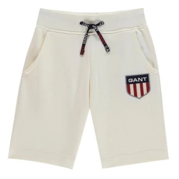 Gant Retro Shield Shorts - White