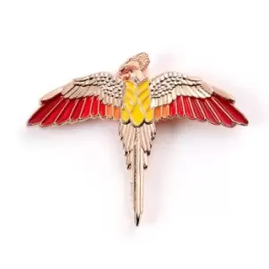 Harry Potter Rose Gold Plated Fawkes Pinbadge