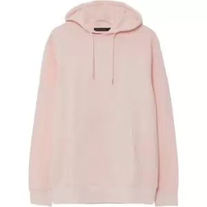 French Connection Loopback Terry Hoodie - Pink