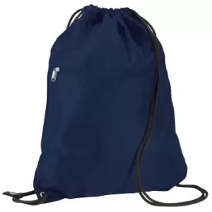 Quadra Premium Gymsac Over Shoulder Bag - 14 Litres (One Size) (French Navy)