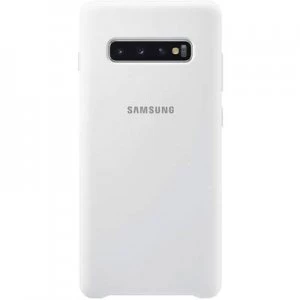 Samsung Silicone Back cover Samsung Galaxy S10+ White