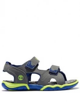 Timberland Boys Adventure Seeker Sandal - Dark Grey, Size 10 Younger