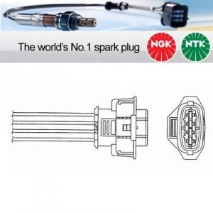 NGK NTK Oxygen O2 Lambda Sensor OZA334-SZ4 OZA334SZ4 (0418)