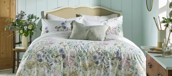 Voyage Maison Morning Chorus Duvet Set, Double, White