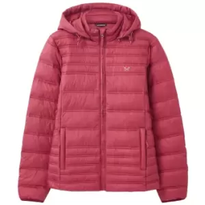 Crew Clothing Womens Quilted Lightweight Jacket Old Rose 14