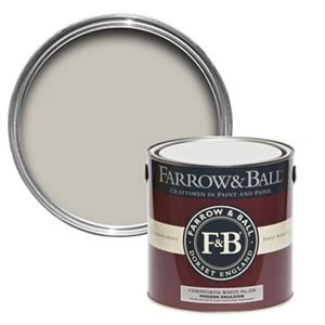 Farrow & Ball Modern Cornforth white No. 228 Matt Emulsion Paint 2.5L
