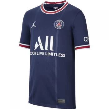 Nike Paris Saint Germain x Jordan Home Shirt 2021 2022 Junior - Navy