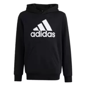 adidas Big Logo Essentials Cotton Hoodie Kids - Black