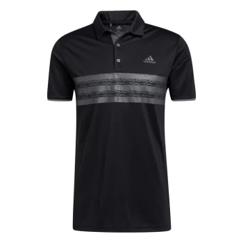 adidas Core Polo Shirt Left Chest Mens - Black