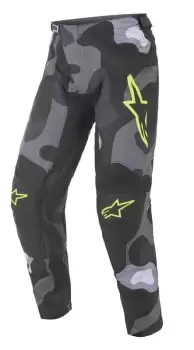 Alpinestars Racer Tactical Gray Camo Yellow Fluo 32