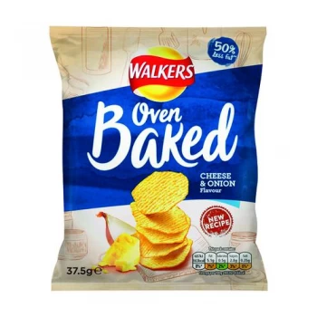 Walkers Baked Cheese and Onion 37.5g Pack of 32 101011