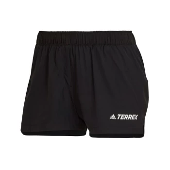 adidas Terrex Trail Running Shorts Womens - Black