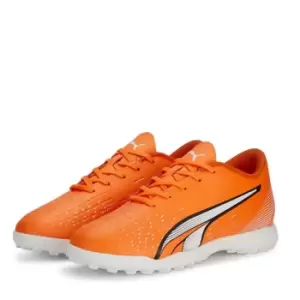 Puma Astro Turf Football Boots Juniors - Orange