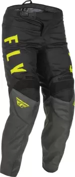 FLY Racing F-16 Pants Grey Black Hi-Vis 32