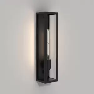 Harvard LED Outdoor Wall Light Matt Black IP44, E27