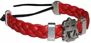 Liverpool FC PU Slider Bracelet