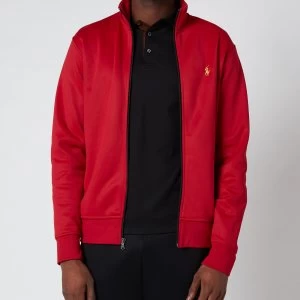 Polo Ralph Lauren Mens Lux Full Zip Track Top - Ralph Red - M