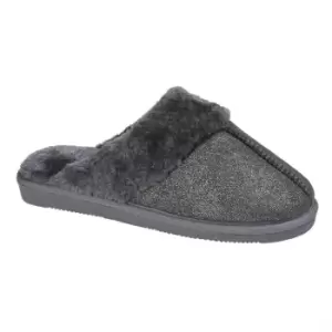 Sleepers Womens/Ladies Juliet Sparkle Slippers (7 UK) (Black)