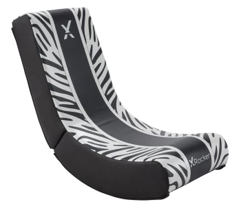 X Rocker Video Rocker Junior Gaming Chair - Zebra