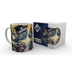 Doctor Who Exploding Tardis Mug