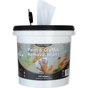 Paint Graffiti Remover Wipes Pack of 150