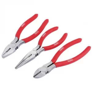 Draper Pliers Set with PVC Dipped Handles, 160mm (3 Piece)