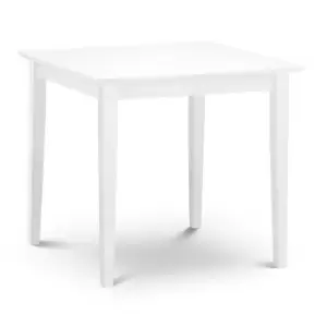 Julian Bowen Rufford Extending 4 Seater Dining Table White