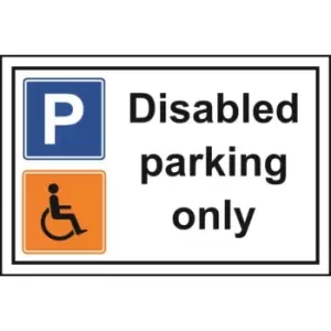 Disabled Parking Only - PYC (300 X 200MM)