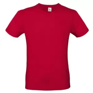 B&C Mens #E150 Tee (3XL) (Deep Red)