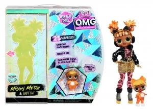 LOL Surprise OMG Winter Chill Missy Meow Fashion Doll