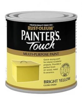 Rust-Oleum Painter&Rsquo;S Touch Toy Safe Gloss Multi Purpose Paint ; Yellow 250ml