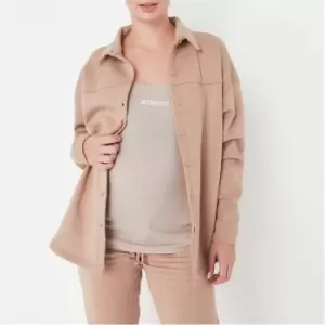 Missguided Maternity Quilted Shirt - Neutral