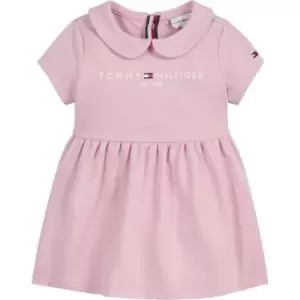 Tommy Hilfiger Baby Essential Dress S/S - Pink