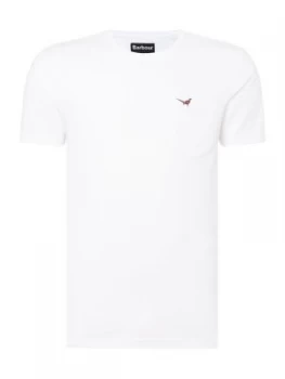 Mens Barbour 1894 Preston pocket t shirt White