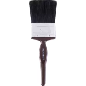 Flat Paint Brush, Natural Bristle, 3IN.