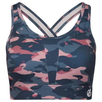 Dare 2b Laura Whitmore Mantra Sports Bra - PwderPnkCamo