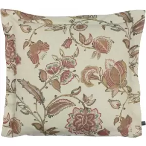 Prestigious Textiles Kenwood Floral Print Cushion Cover, Woodrose, 50 x 50 Cm