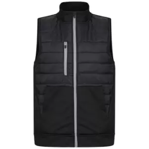 Tombo Unisex Adult Padded Sports Gilet (L) (Black)