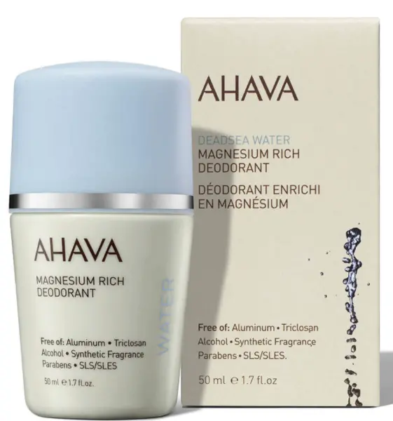 Ahava Dead Sea Water Magnesium Rich Deodorant Roll On Deodorant For Her 50ml