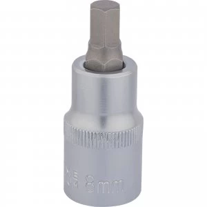 Draper Expert 1/2" Drive Hexagon Socket Bit Metric 1/2" 8mm