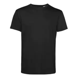 B&C Mens Organic E150 T-Shirt (3XL) (Black Pure)