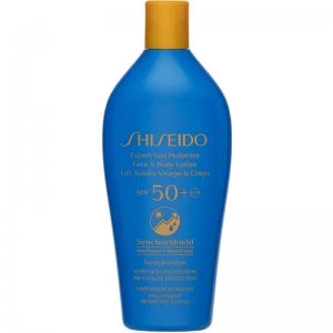 Shiseido Sun Care Expert Sun Protector Face & Body Lotion Sunscreen SPF 50+ 300ml